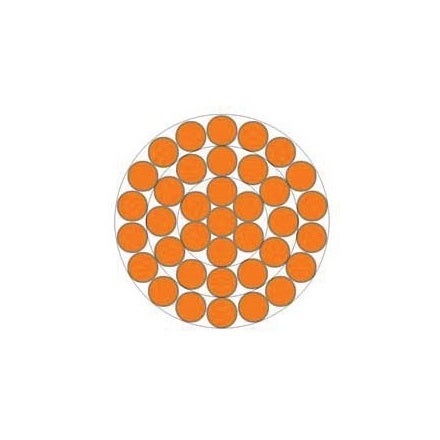 بحرة - سلك تأريض نحاس - غير معزول - مقاس 150 مم - مطلي بالقصدير - 1