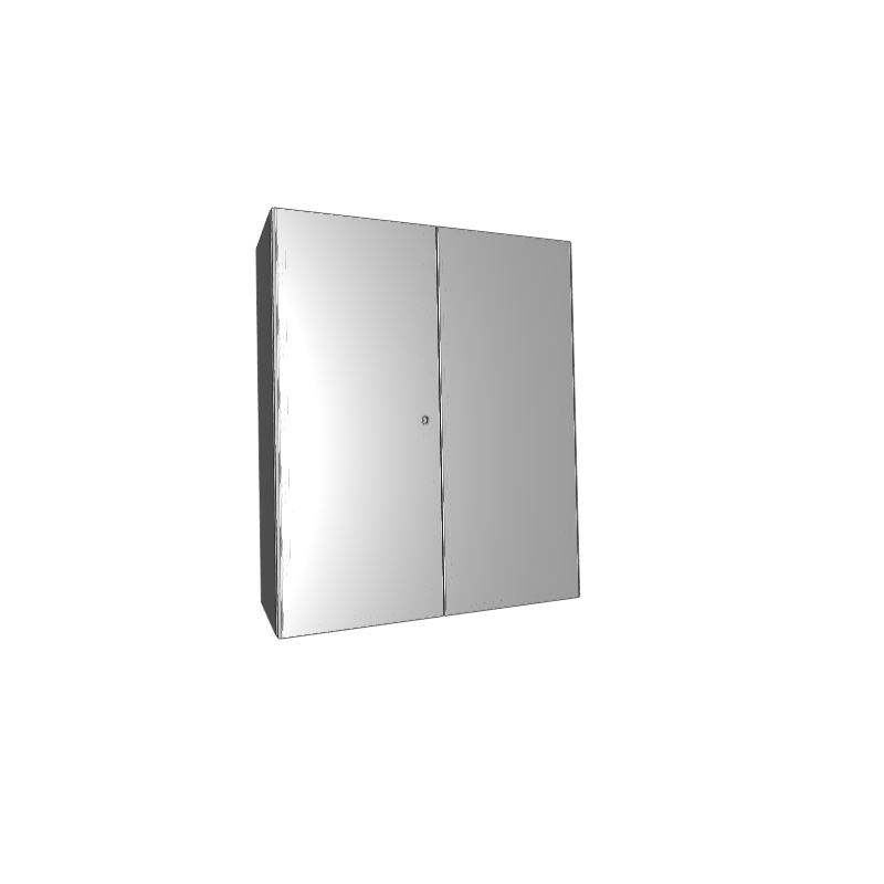 SCHNEIDER - Enclosure 1600 x 1200 x 400mm, 2-Door Without Plate - 1