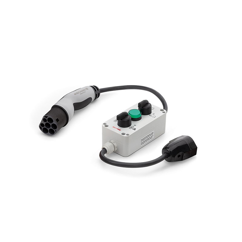 سكامي - ورقة متنقلة، اختبار القابس نوع 2، 3P + N + E، 32A، 400V~، 22kW، DE، 2P+E، 16A 230V، 3.7kW - 1