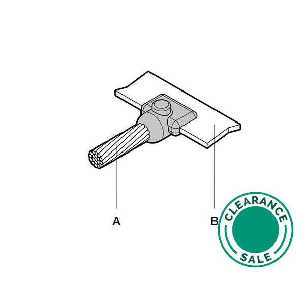 تصفية فيرس - قالب وصلة T، كابل إلى شريط، 70 مم - 1