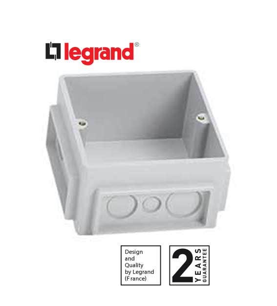 LEGRAND - Flush Mounting Box, for Floor Sockets, 3 Mod, Plastic - 1