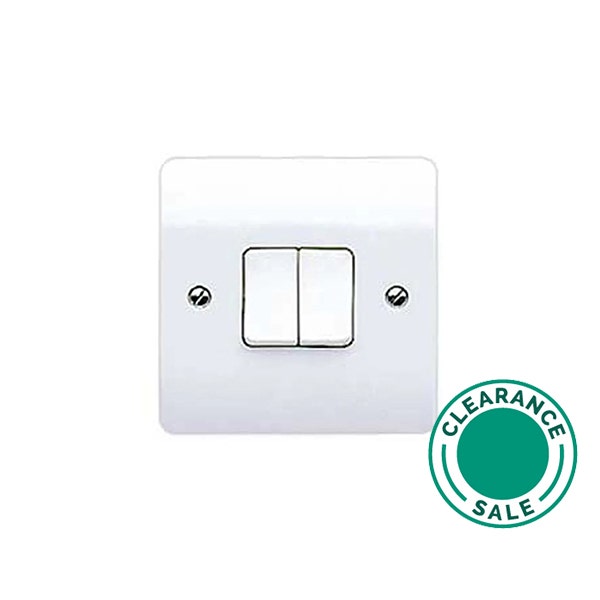 تصفية لوجيك - مفتاح، 20A، 2G، ثنائي الاتجاه، أبيض، MK LOGIC - 1