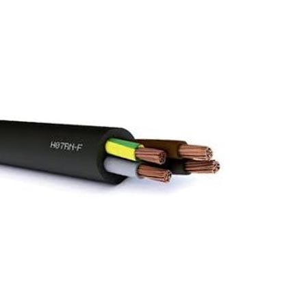 TOP CABLE - Rubber Cable, Copper 4x50mm, 450/750V, Black - 1