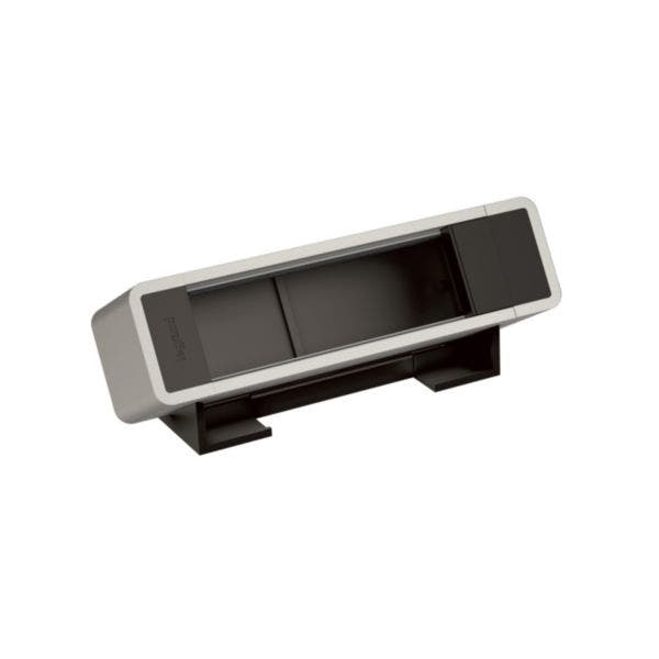 LEGRAND - Incara On-Desk Extension, Empty, 6 Modules, Aluminum-Black - 1