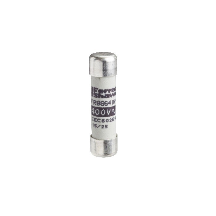 SCHNEIDER - NFC Cartridge Fuses, Tesys Gs, Cylindrical 10mm x 38mm, Fuse Type Gg, 500 V AC, 4 A - 1