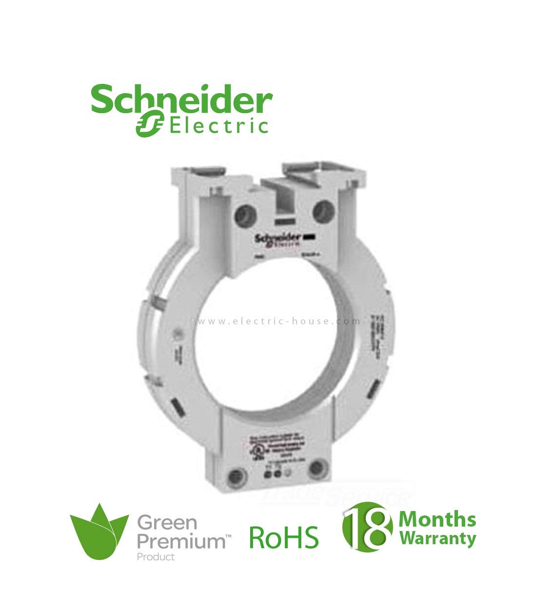 SCHNEIDER - Closed Toroid For Residual Current Protection Ia, ˜ 80 mm - 1