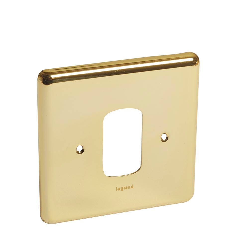 LEGRAND - Front Plate Synergy, for 1 Grid Modules, 1 Gang - 1