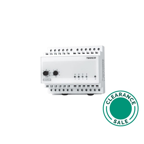 CLEARANCE REGIN - Electronic Thermostat, 2-Stage Heating, 2-Stage Cooling, 5A, 250 VAC - 1