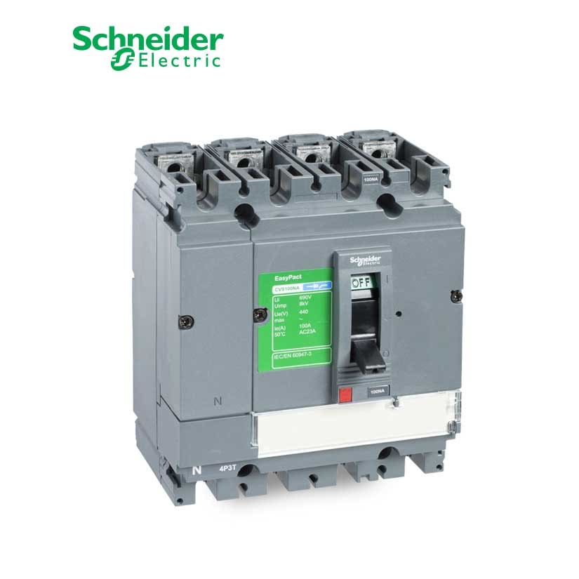 شنايدر - قاطع فصل 160 أمبير - EasyPact CVS160NA, 3 Poles, 160A, AC22A, AC23A - 1