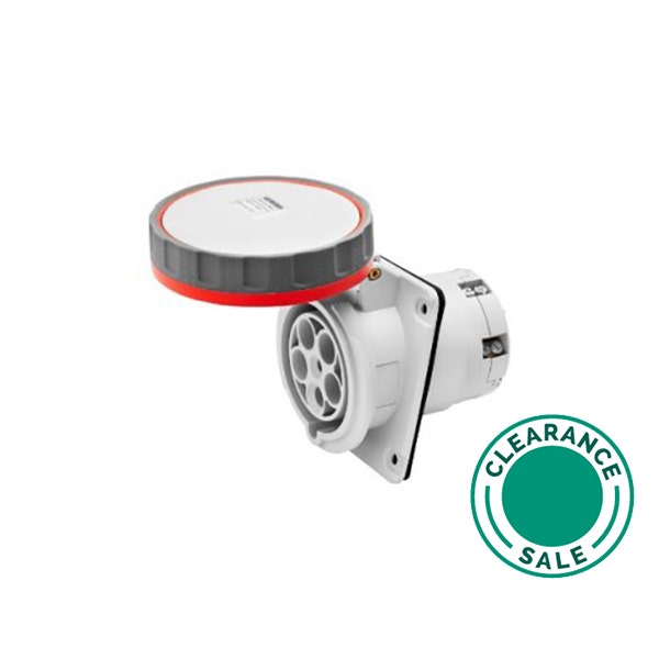 تصفية جويس - مقبس، 63 أمبير، 3P+N+E، 10 درجات، متساطح، 380 فولت، IP67 - 1