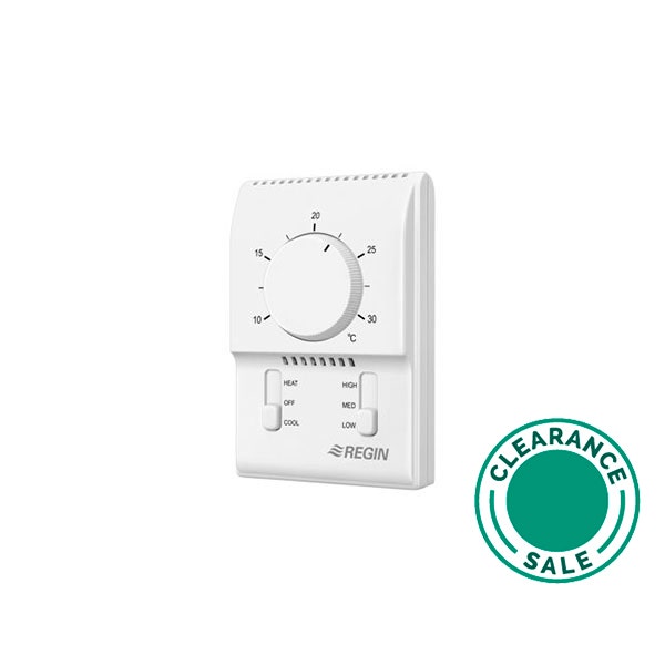 CLEARANCE REGIN - lectromechanical Room Thermostat for Fan-Coils - 1