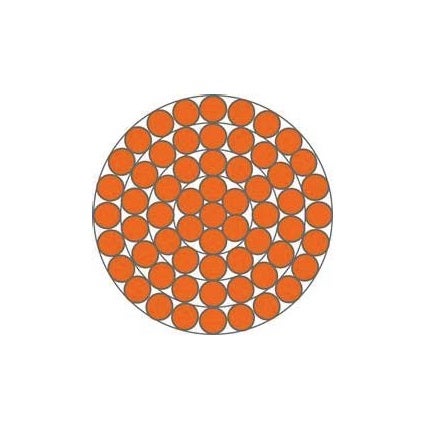 بحرة - سلك تأريض نحاس - غير معزول - مقاس 240 مم - مطلي بالقصدير - 1