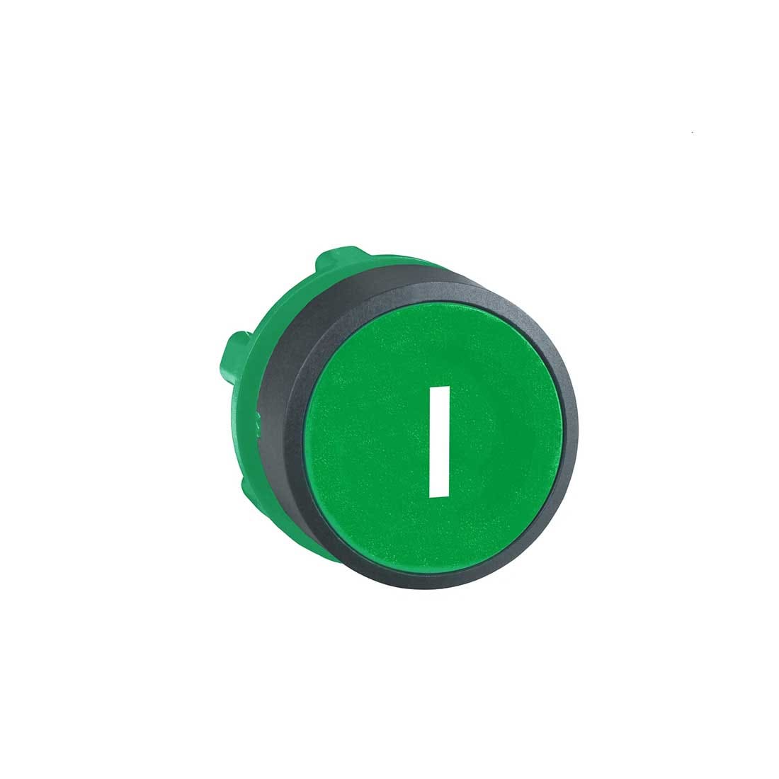 SCHNEIDER - Green Flush Pushbutton Head ˜22 Spring Return "I" - 1