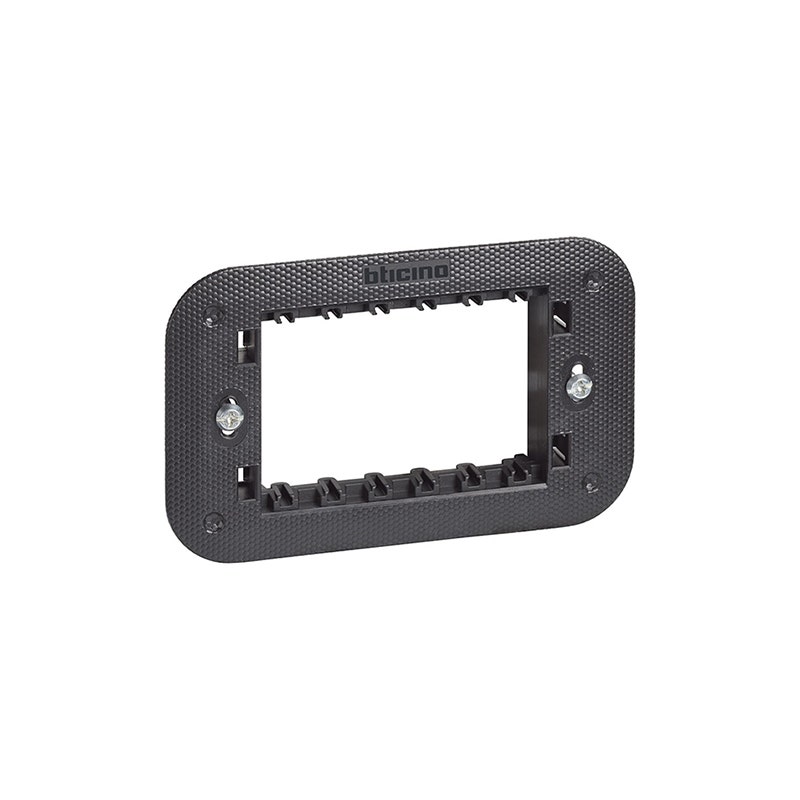 LEGRAND - Support Frame BTicino, Living Now, 3 Modules - 1