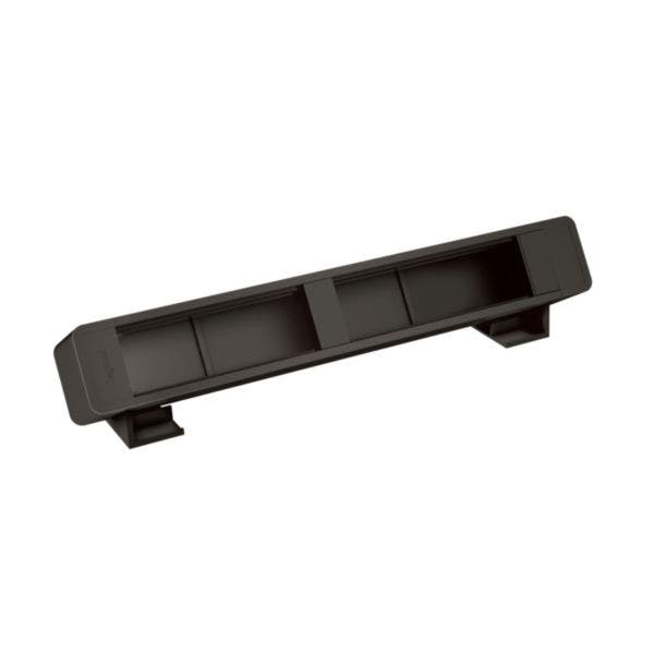 LEGRAND - Incara On-Desk Extension, Empty, 12 Modules, Black - 1