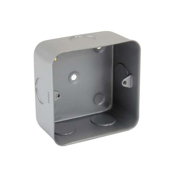 ITCC - Metal Clad Switch Box, 72x72x38mm, Thickness 1.1mm - 1
