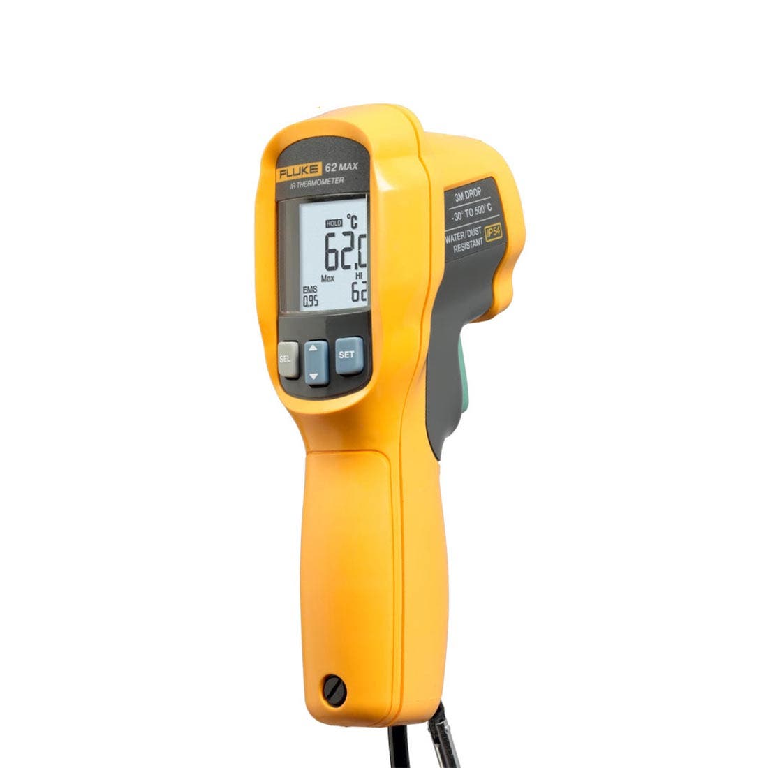 فلوك - ميزان حرارة عن طريق الأشعة تحت الحمراء - 62 MAX - 1