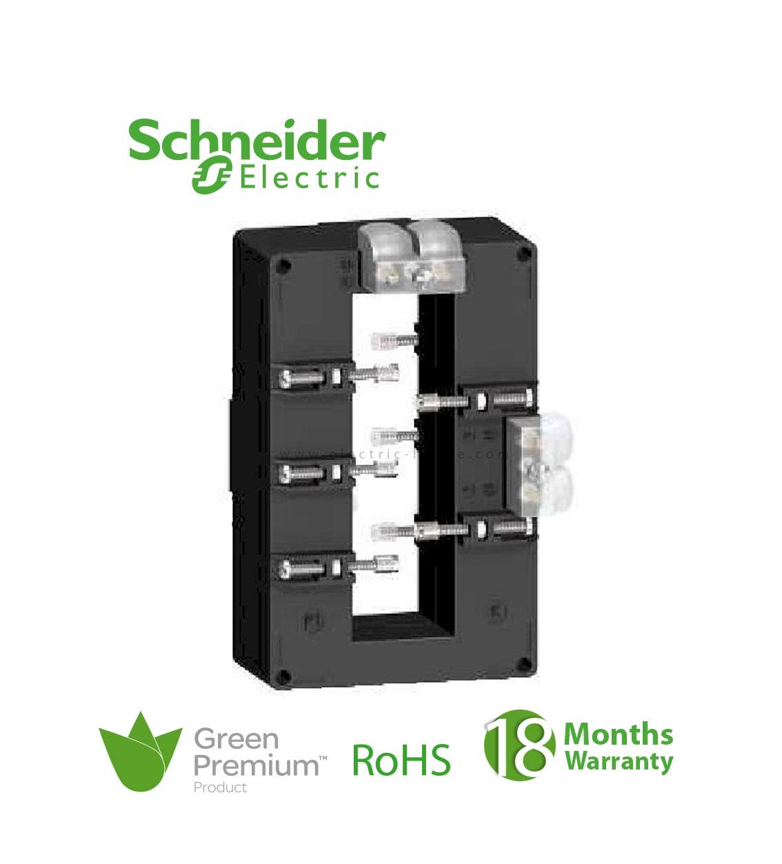 SCHNEIDER - Current Transformer Tropicalised 2500 5 Double Output For Bars 38x127 - 1