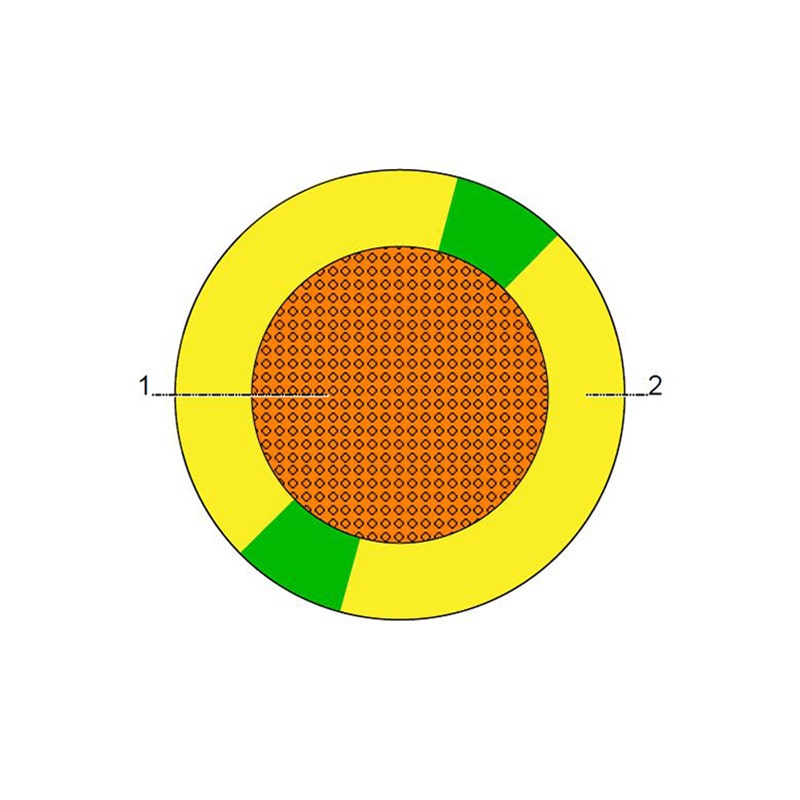 BAHRA CABLES - Building Wire, Cu/LS0H-XL, 450/750 V, H07Z-R, 6mm2, RM, G/Y, BS EN 50525-3-41 (Formerly BS 7211:1998), 500 m - 1