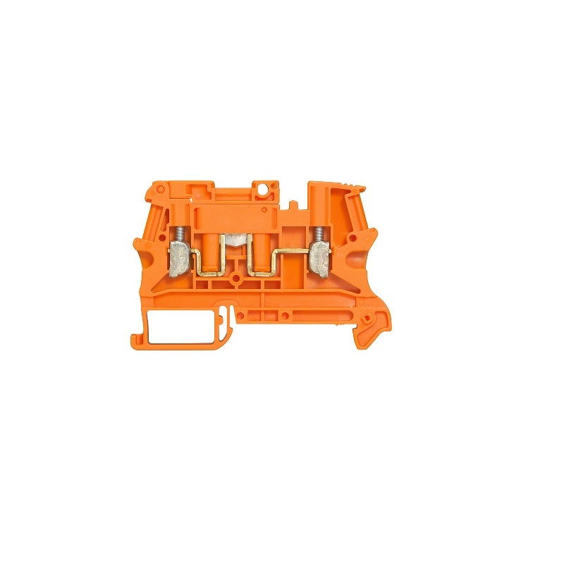 LEGRAND - Viking T. Block 2.5mm P6mm For Circuit Not Broken, Orange - 1