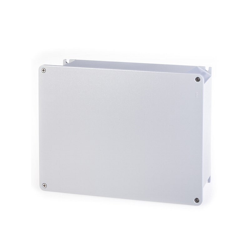 SCAME - Junction Box, 410x315x150mm, IP66, Surface, Grey, Die-Cast Aluminium - 1