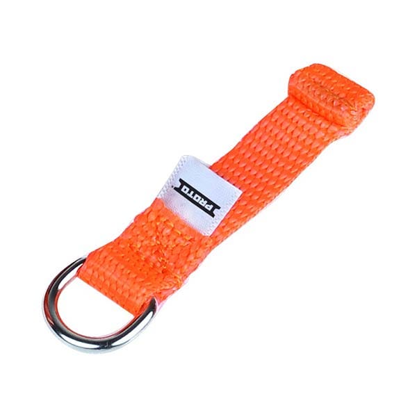 بروتو - حبل شد/حمل مزود بحلقة مقاس 0.50-2.50 بوصة - برتقالي - 1